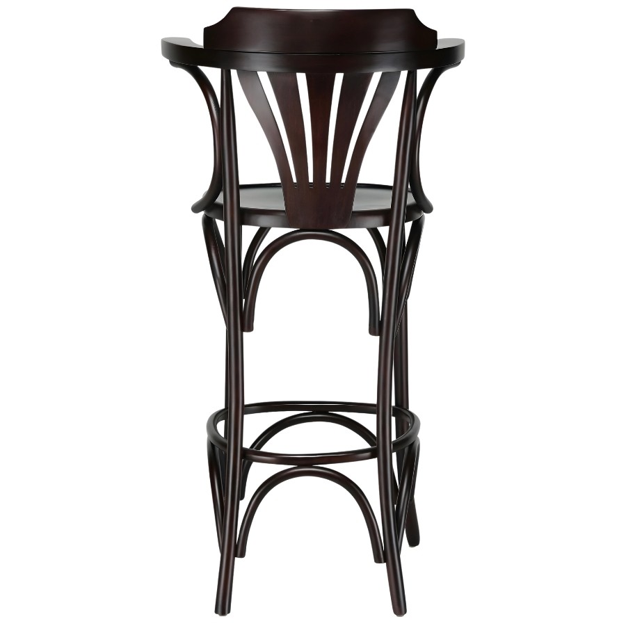Sırtlı Thonet Bar Sandalyesi