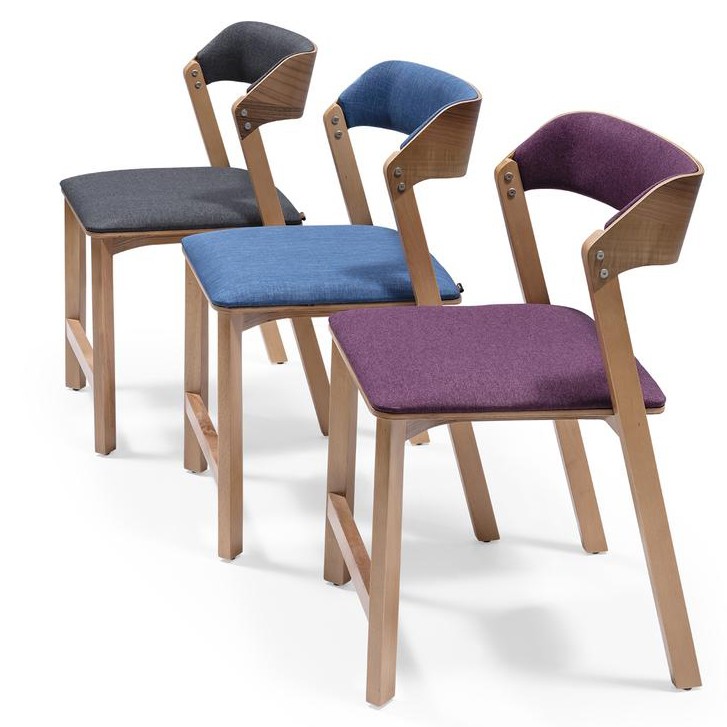 Minimalist Modern Ahşap Sandalye İstiflenebilir