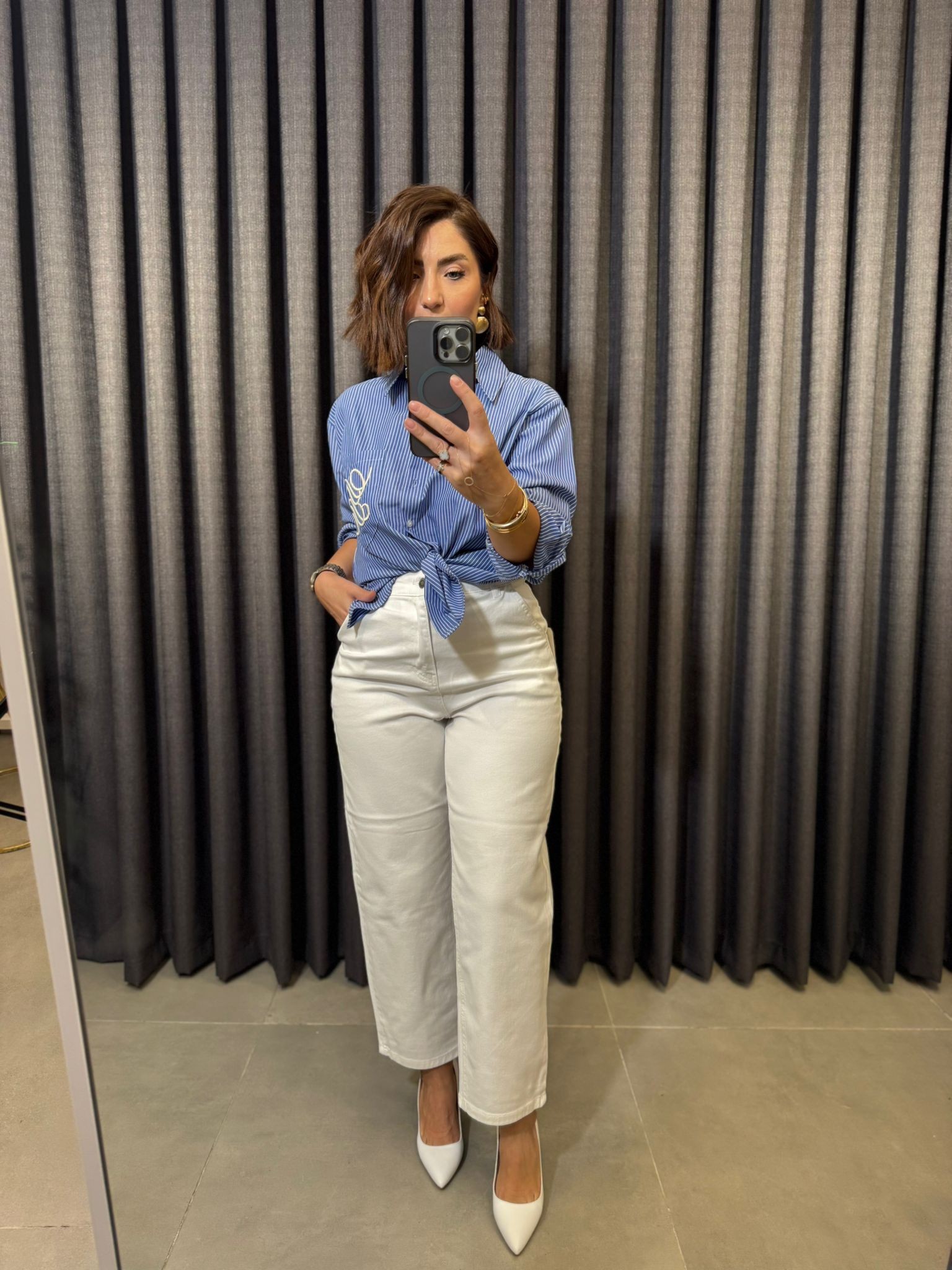 Beyaz Mom Jeans