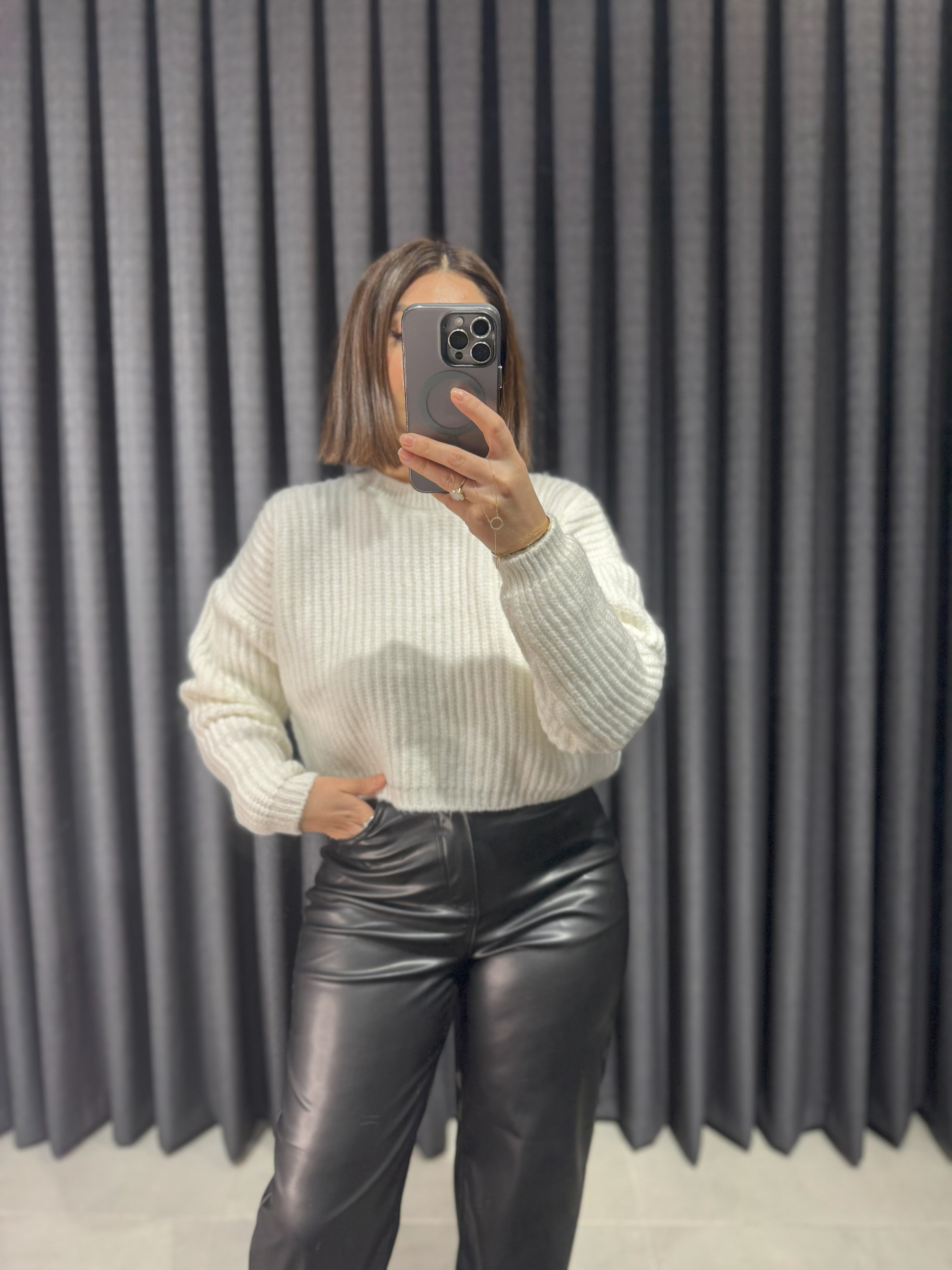 Bej Kısa Model Kazak