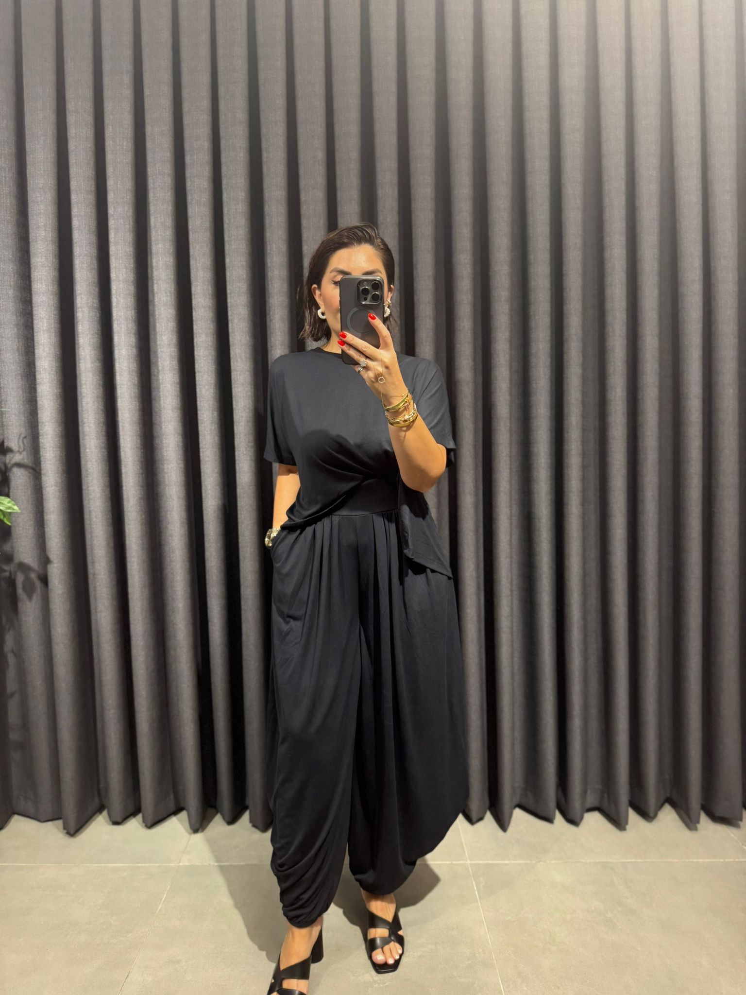 Modal Kumaş Şalvar Model Takım