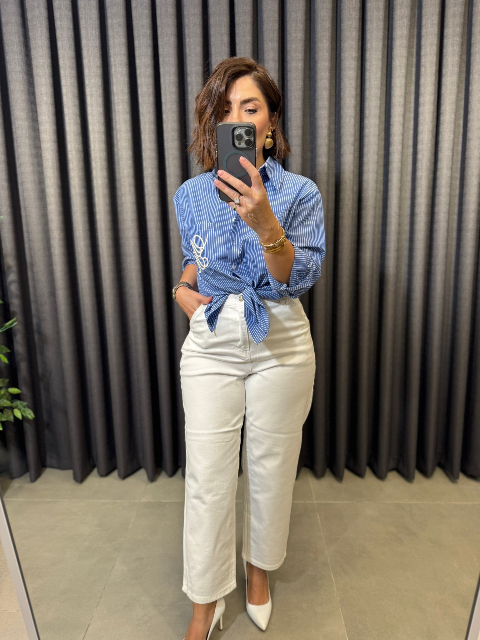 Beyaz Mom Jeans