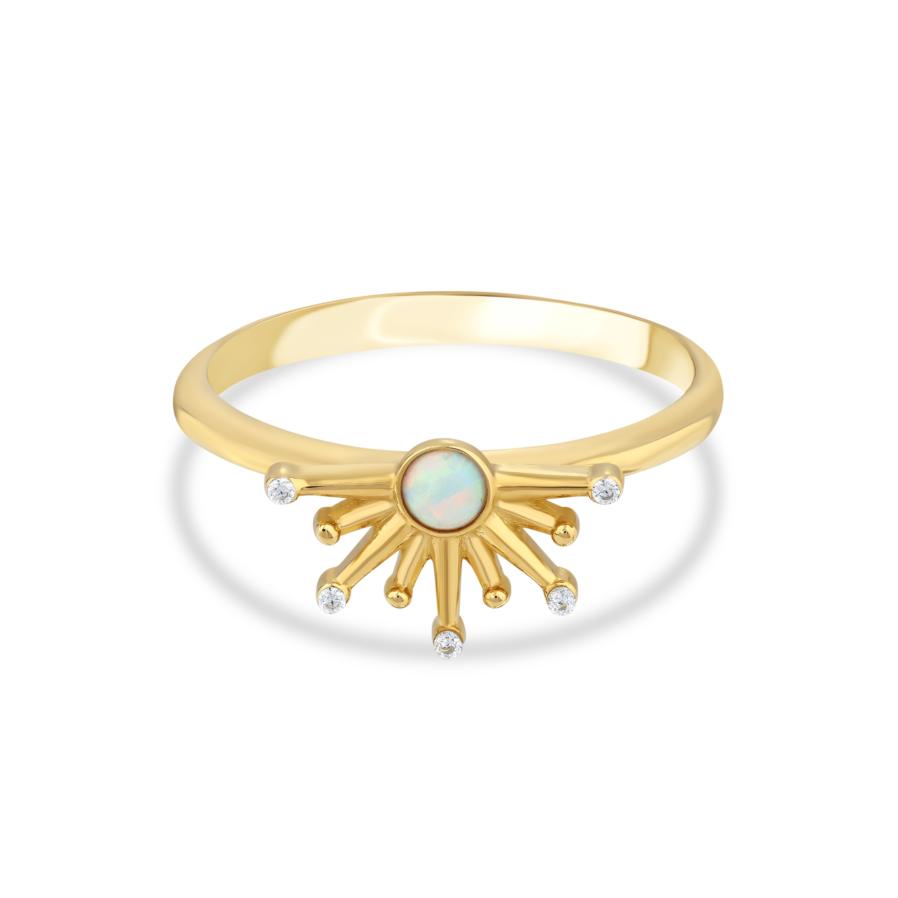 Solar Opal Yüzük