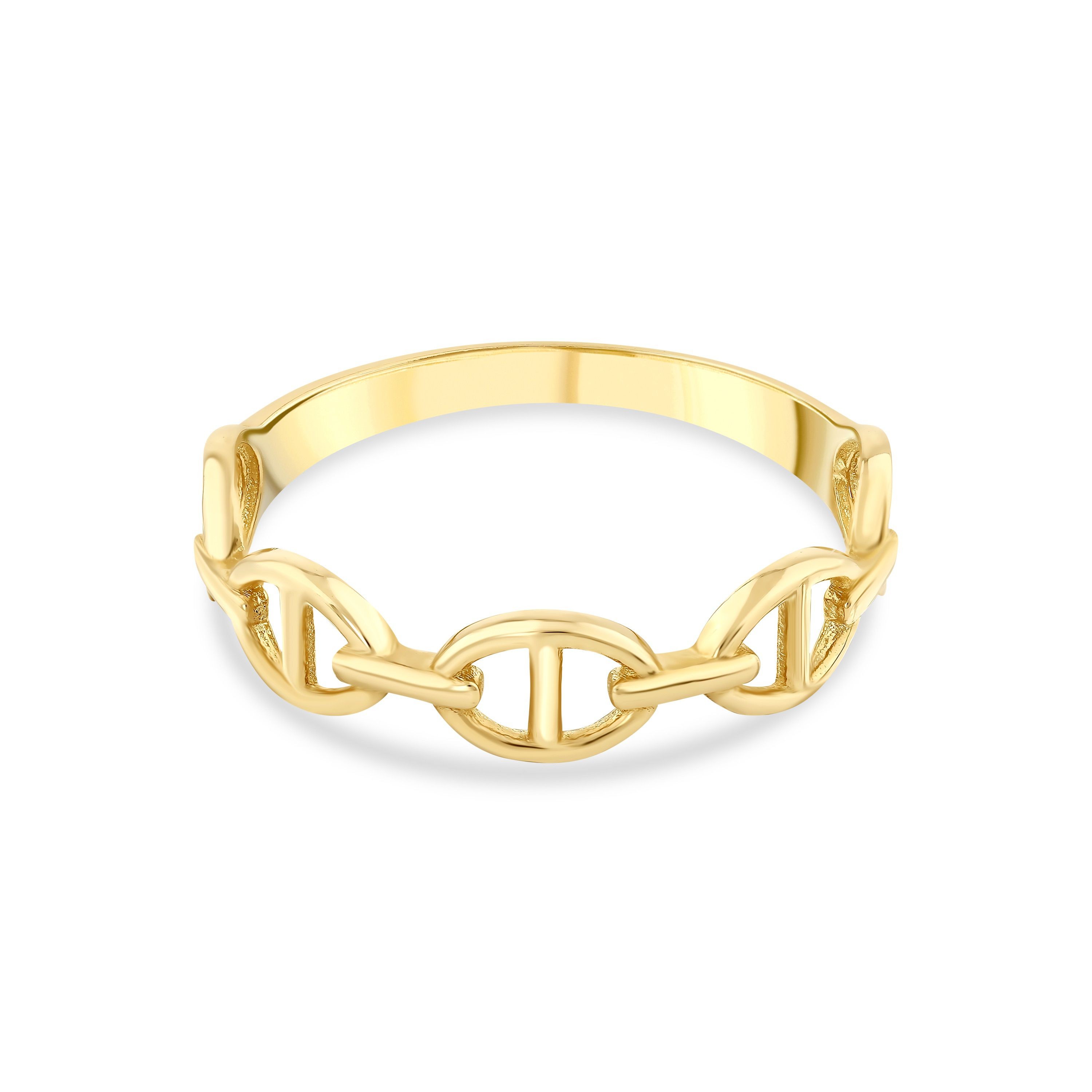 Oval Chain Yüzük