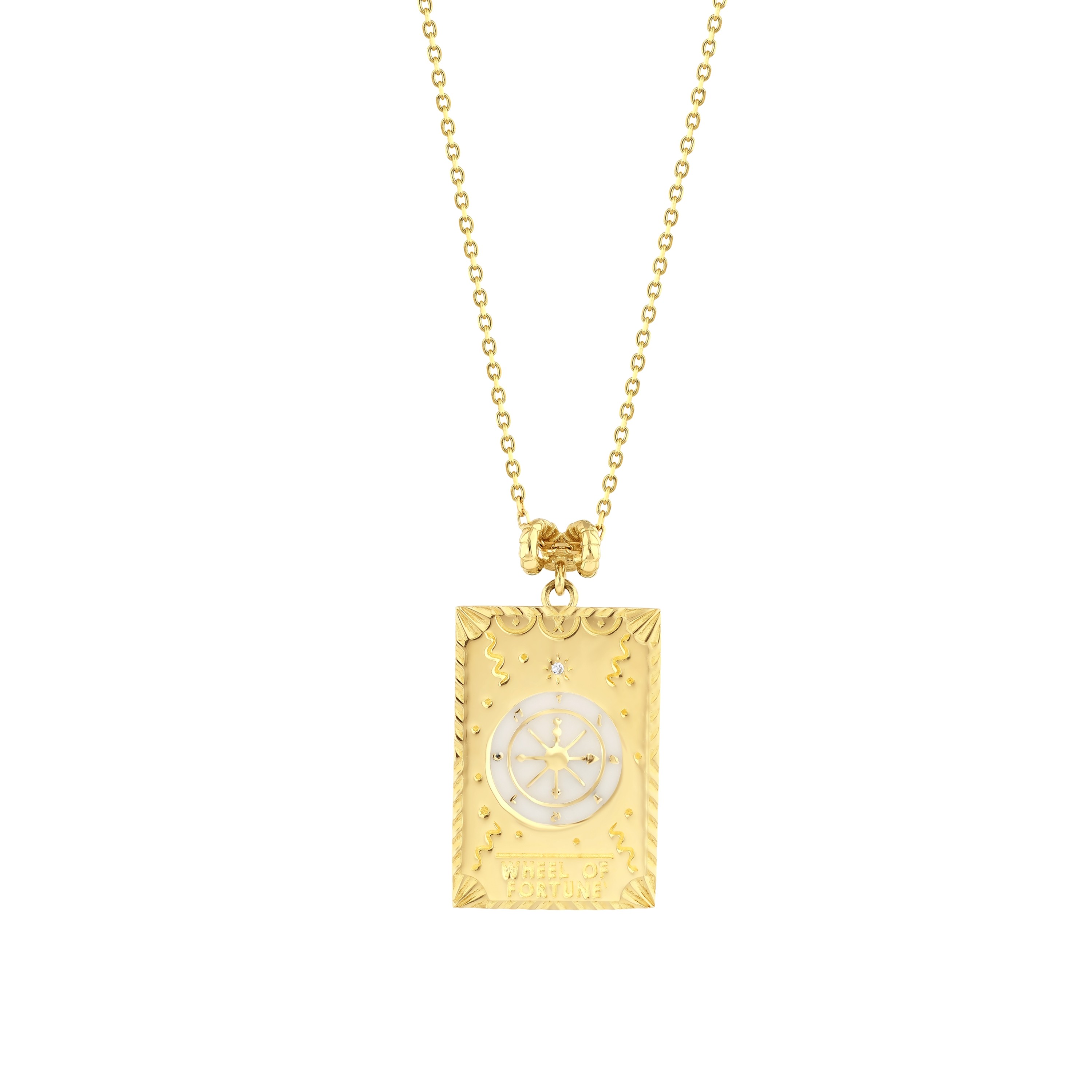 Wheel Of Fortune Tarot Kolye