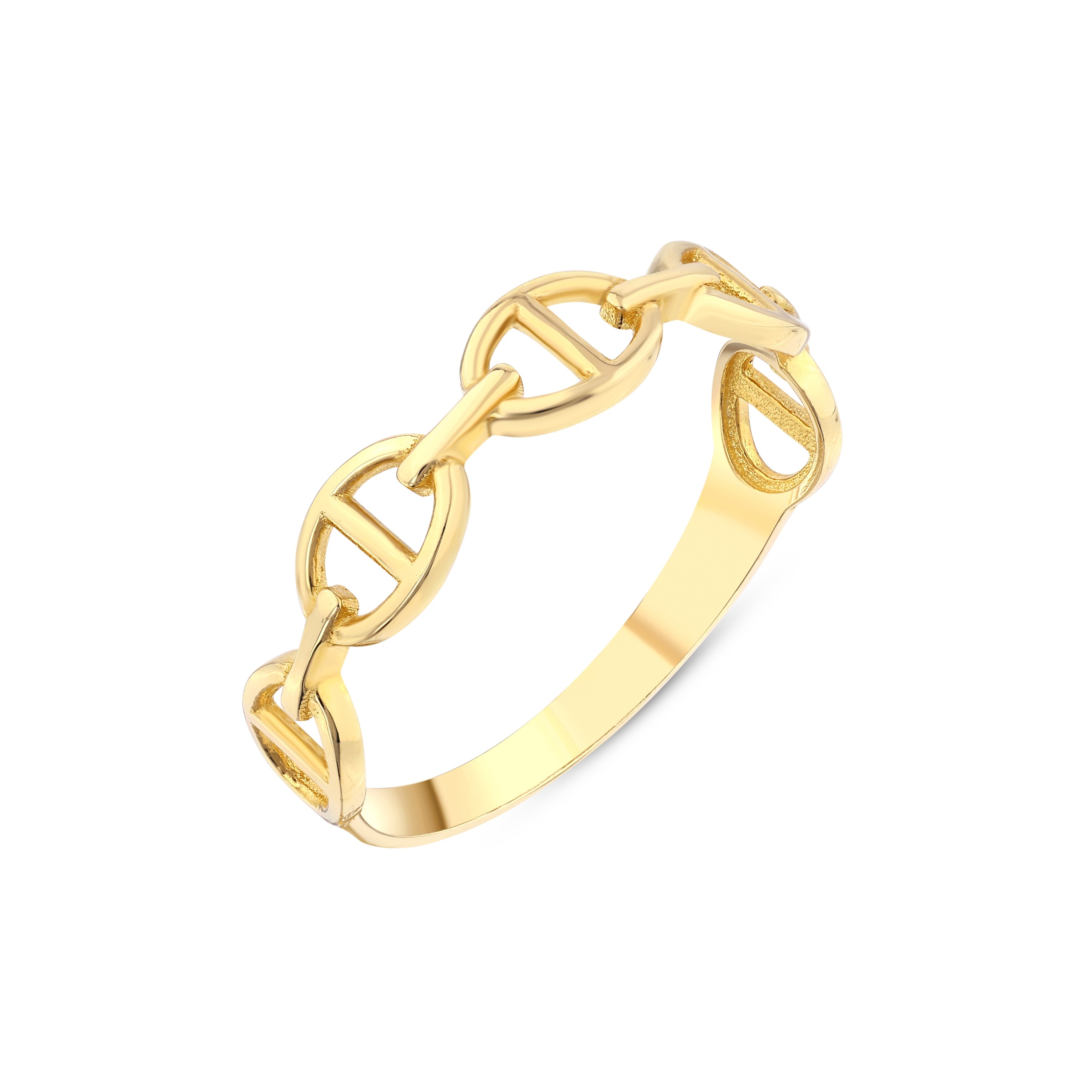 Oval Chain Yüzük