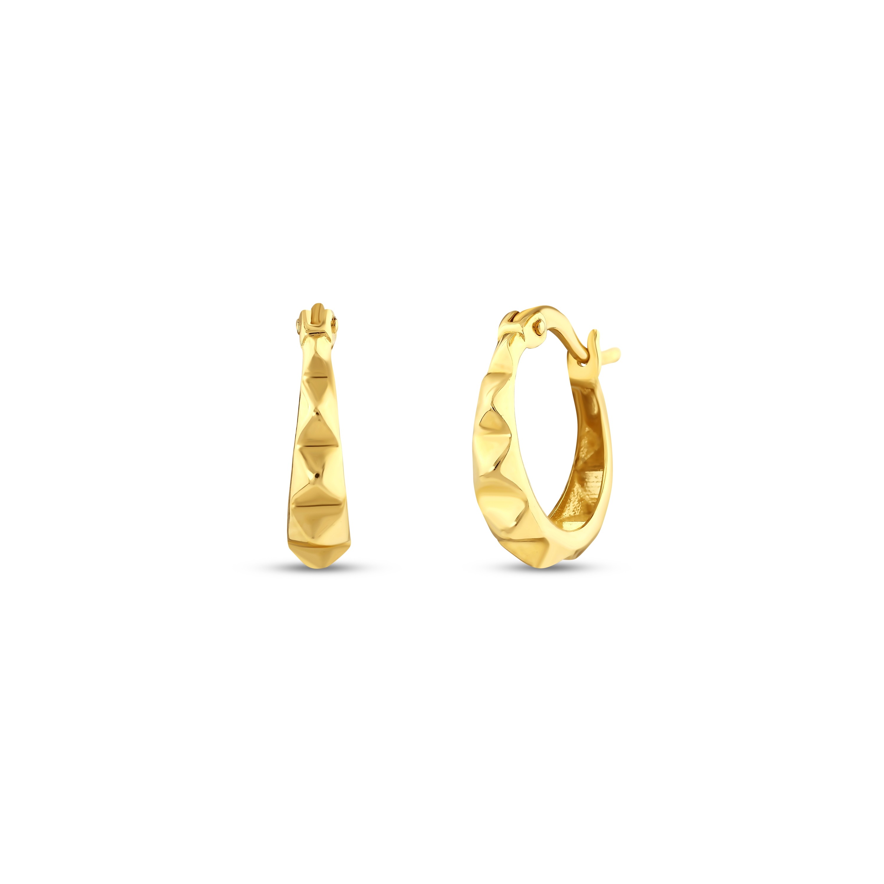 Golden Facet Küpe