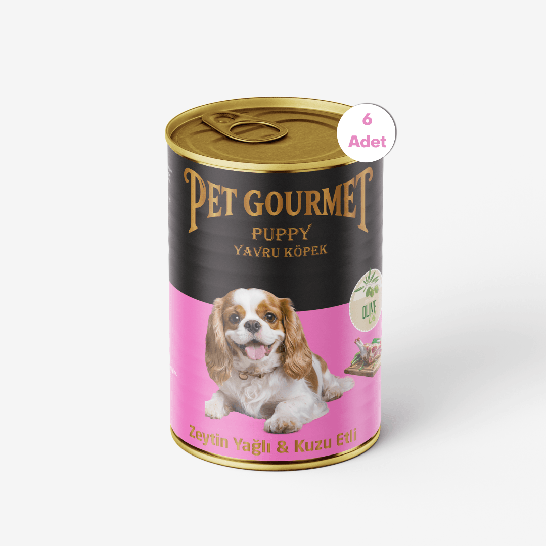 Yavru Köpek Zeytin Yağlı ve Kuzu Etli Tam Besleyici Mama