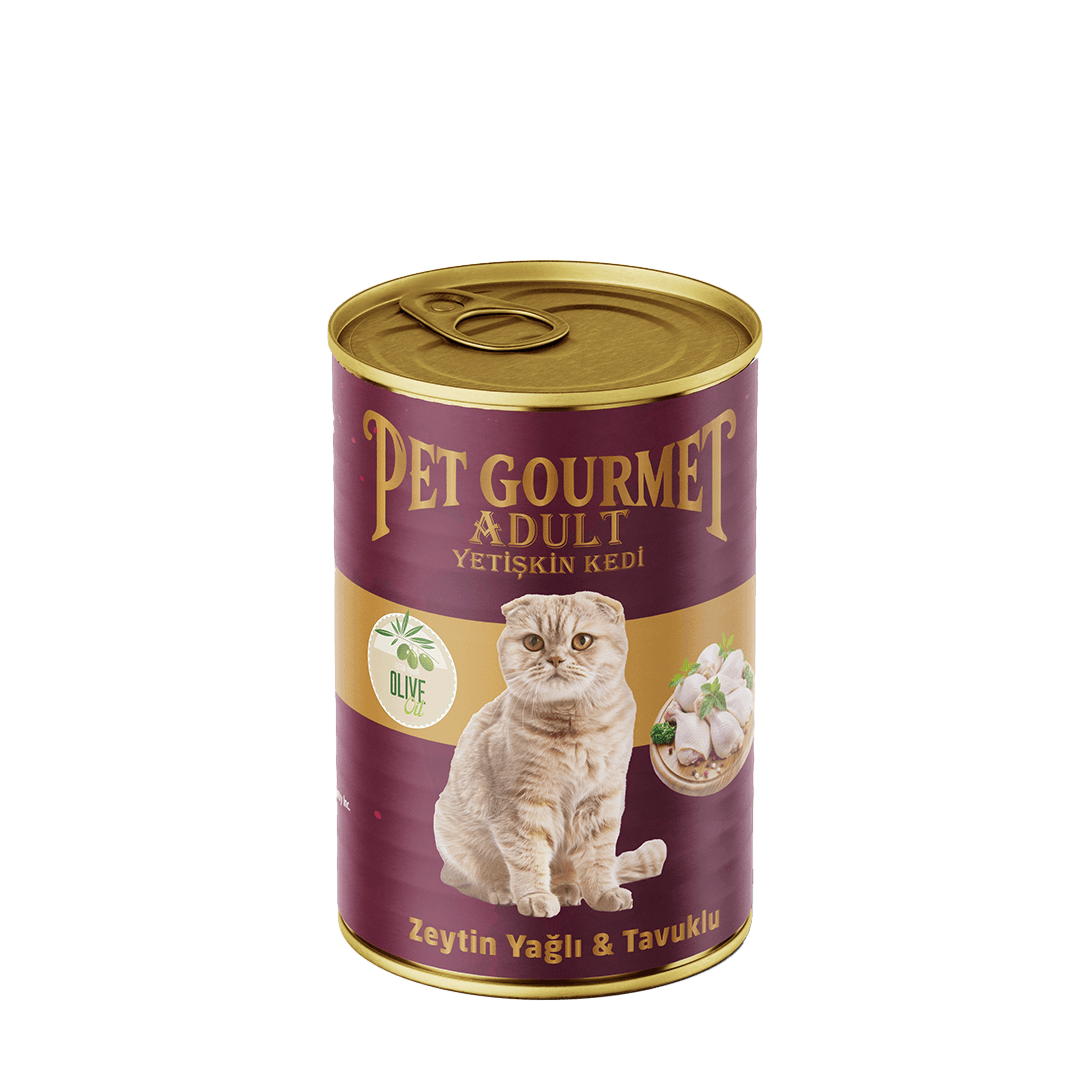 Yetişkin Kedi Zeytin Yağlı ve Tavuklu Tam Besleyici Mama