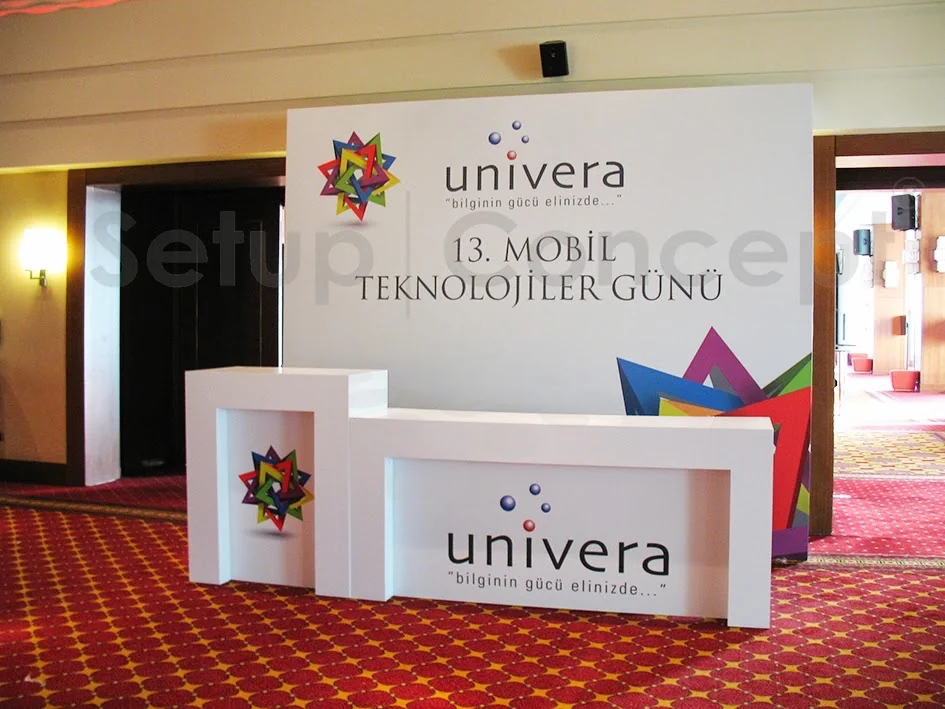 Özel  Tasarım Stand  Ahşap stand UV Baskılı