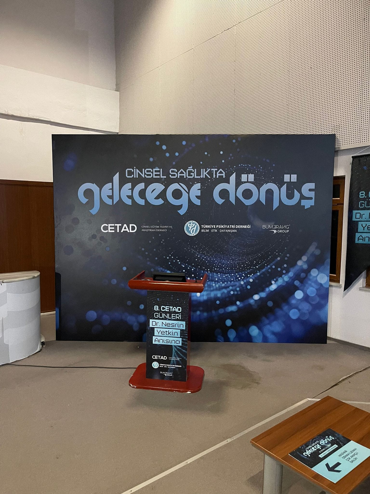 Kumaş Stand  ve Baskılı Kürsü Uygulaması
