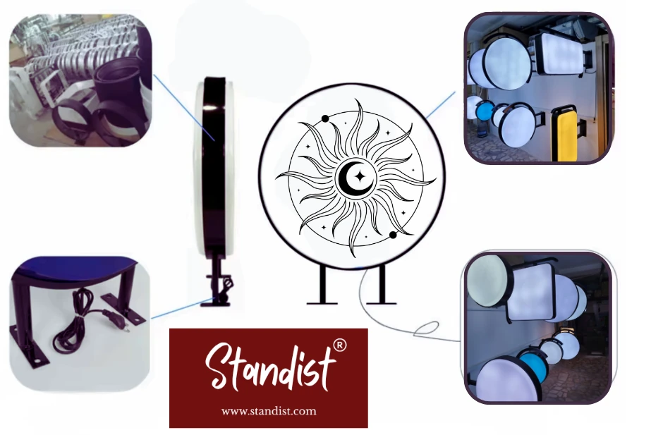 Dönen Işıklı Fener Tabela 