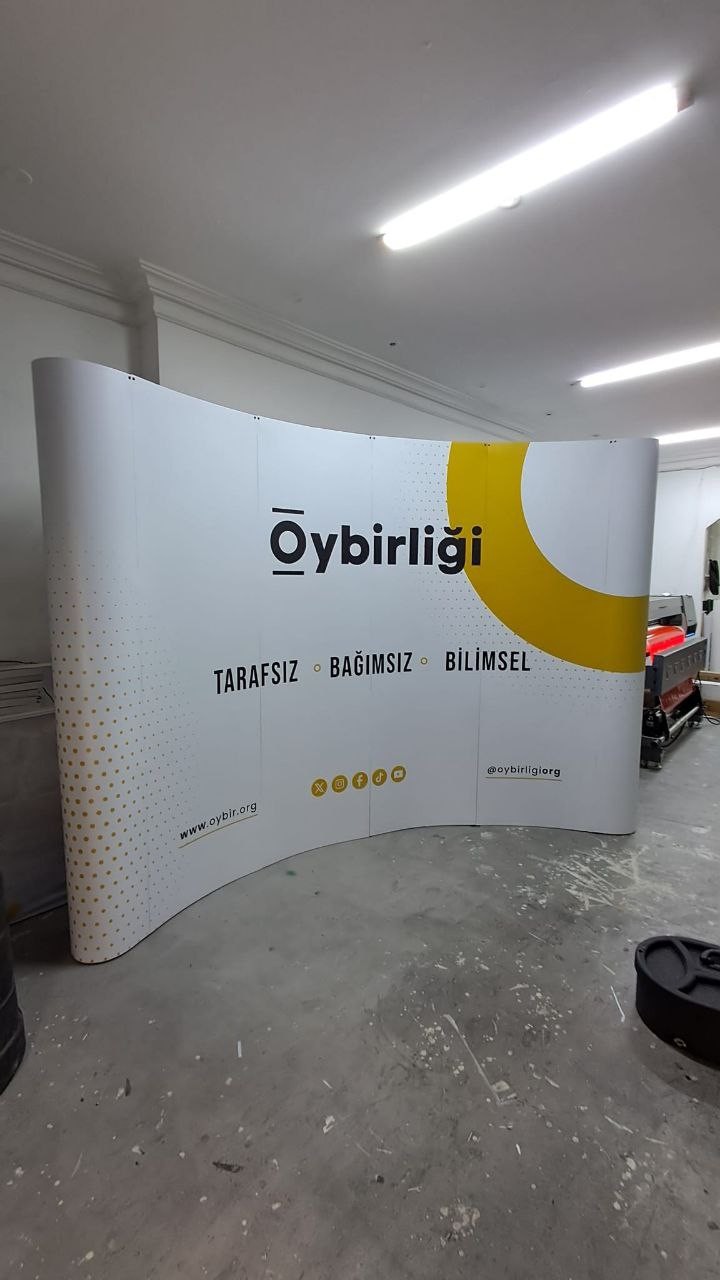 3x4 ÖRÜMCEK STAND OVAL