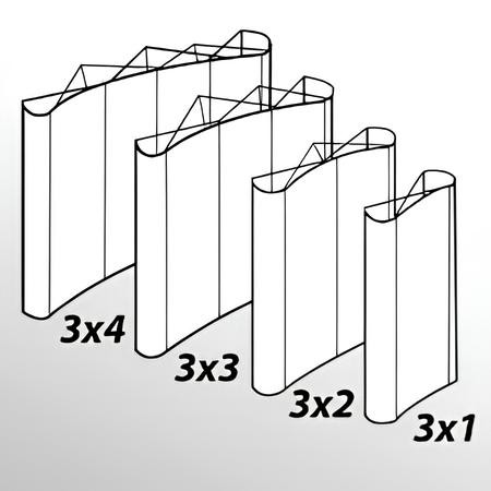 3x4 ÖRÜMCEK STAND OVAL