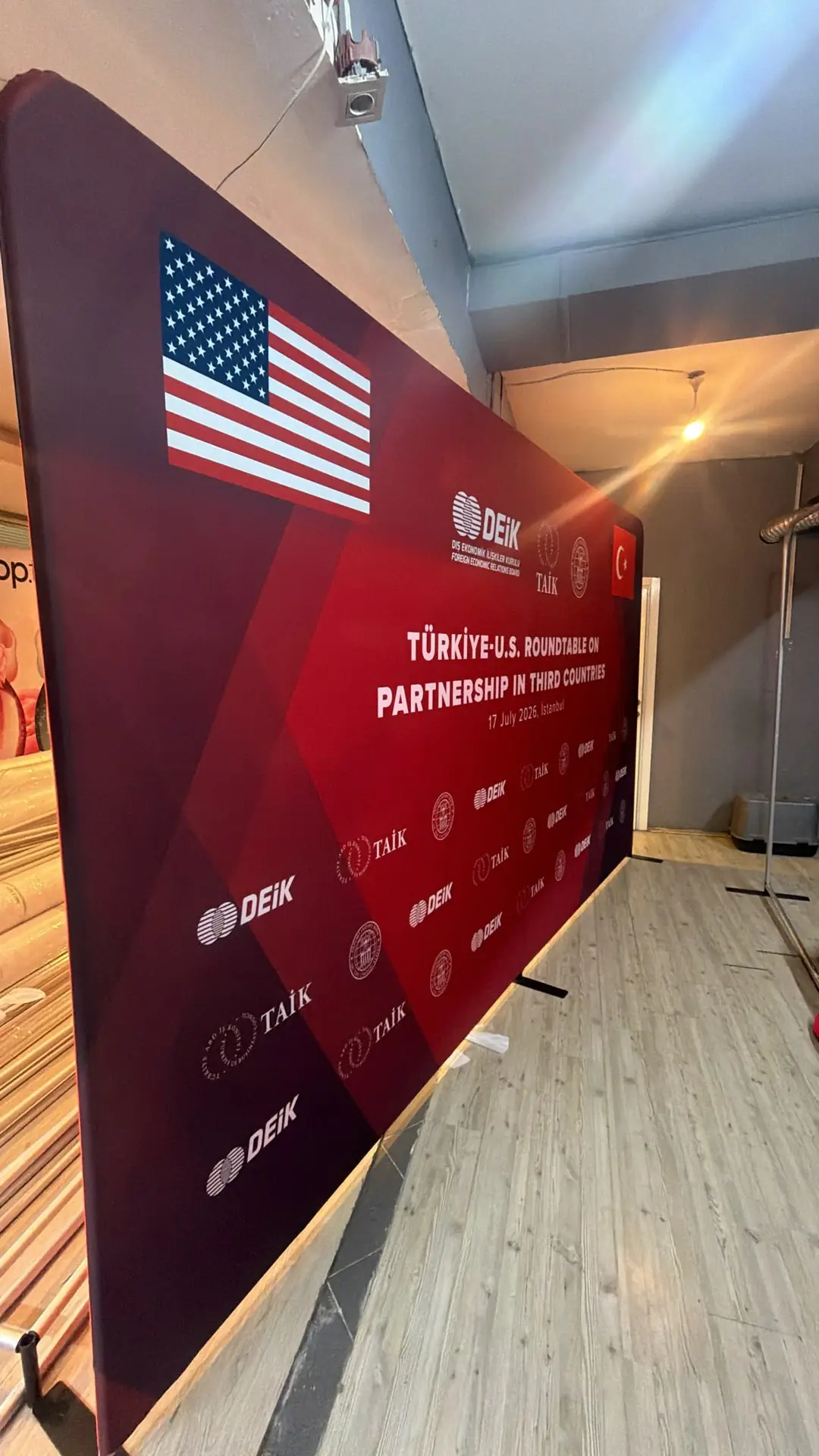 Tekstil Backdrop&nbsp;