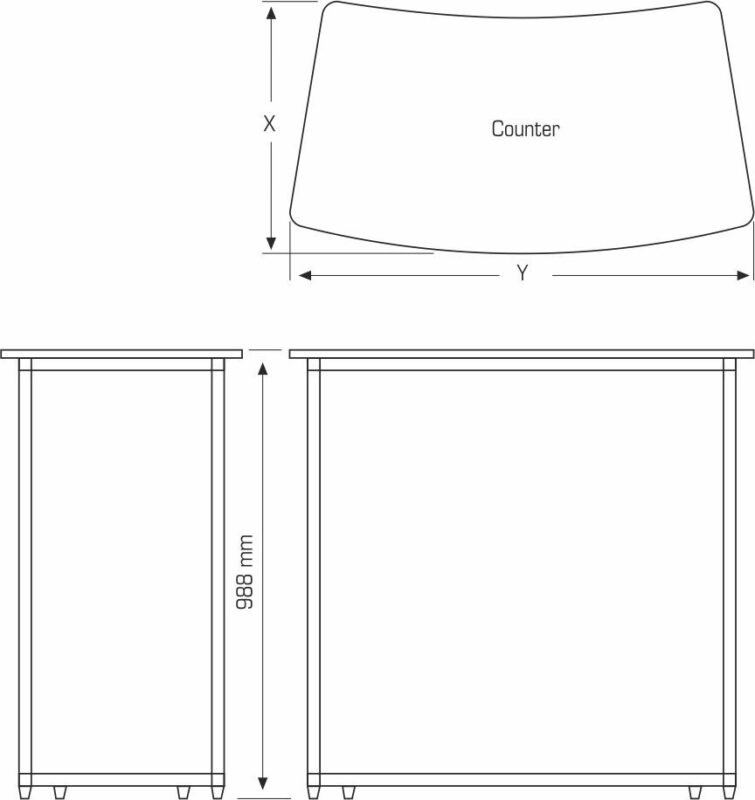 Panset Masa Oval Küçük 70 Cm 