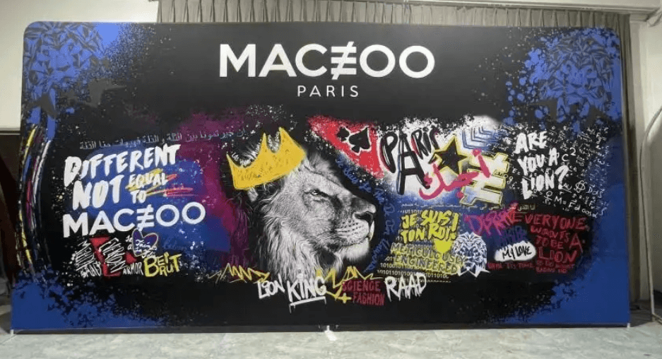 400 x 230 cm Bez -Boru Stand  Back Drop