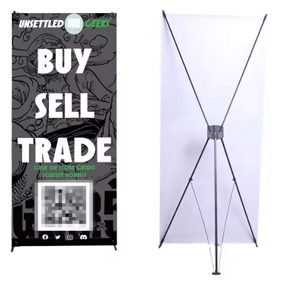 60X180 cm X Banner