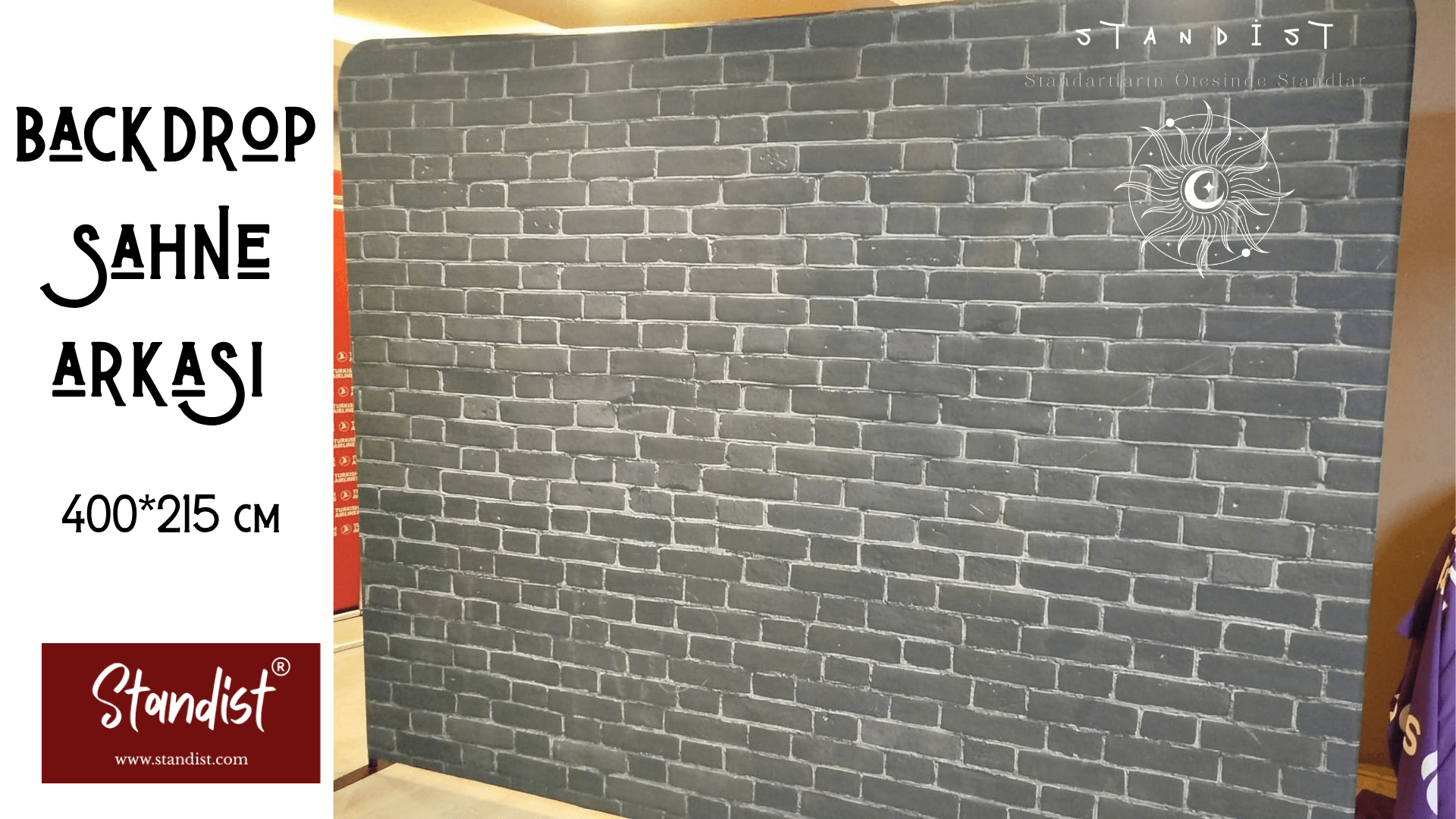 Backdrop Sahne Arkası 400x215 cm 