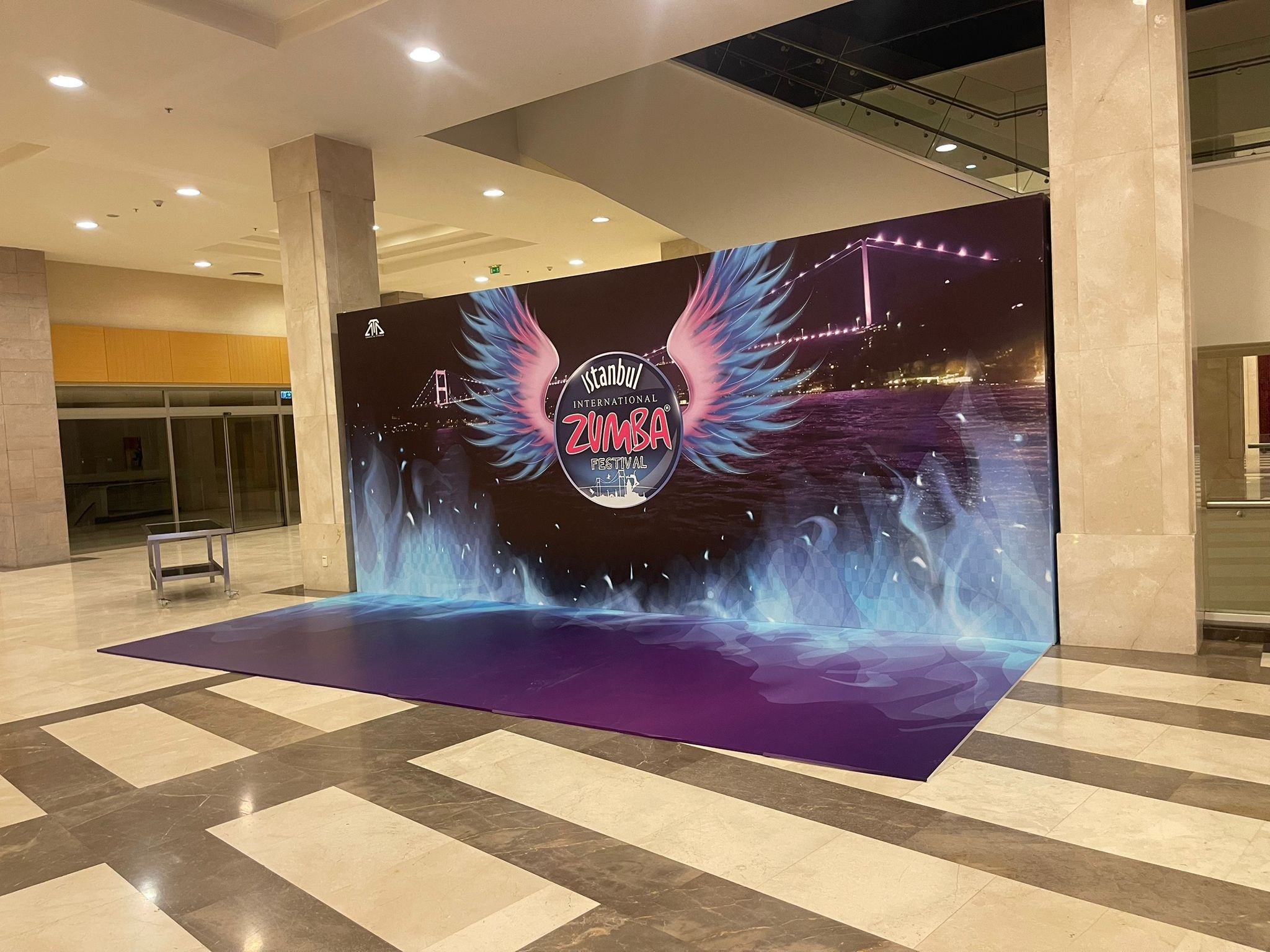 Back Drop ve Zemin Baskı Uygulaması