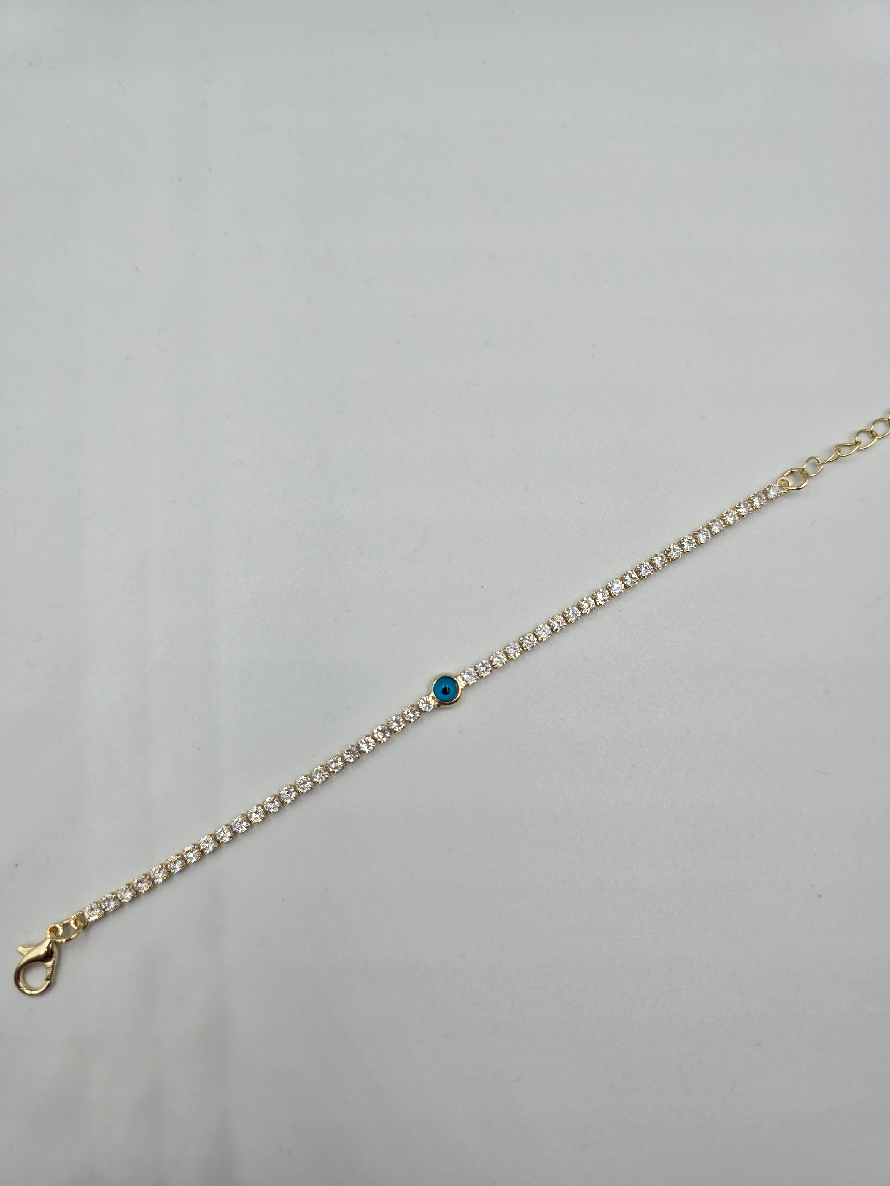 Su Yolu Minimal Nazar Bileklik