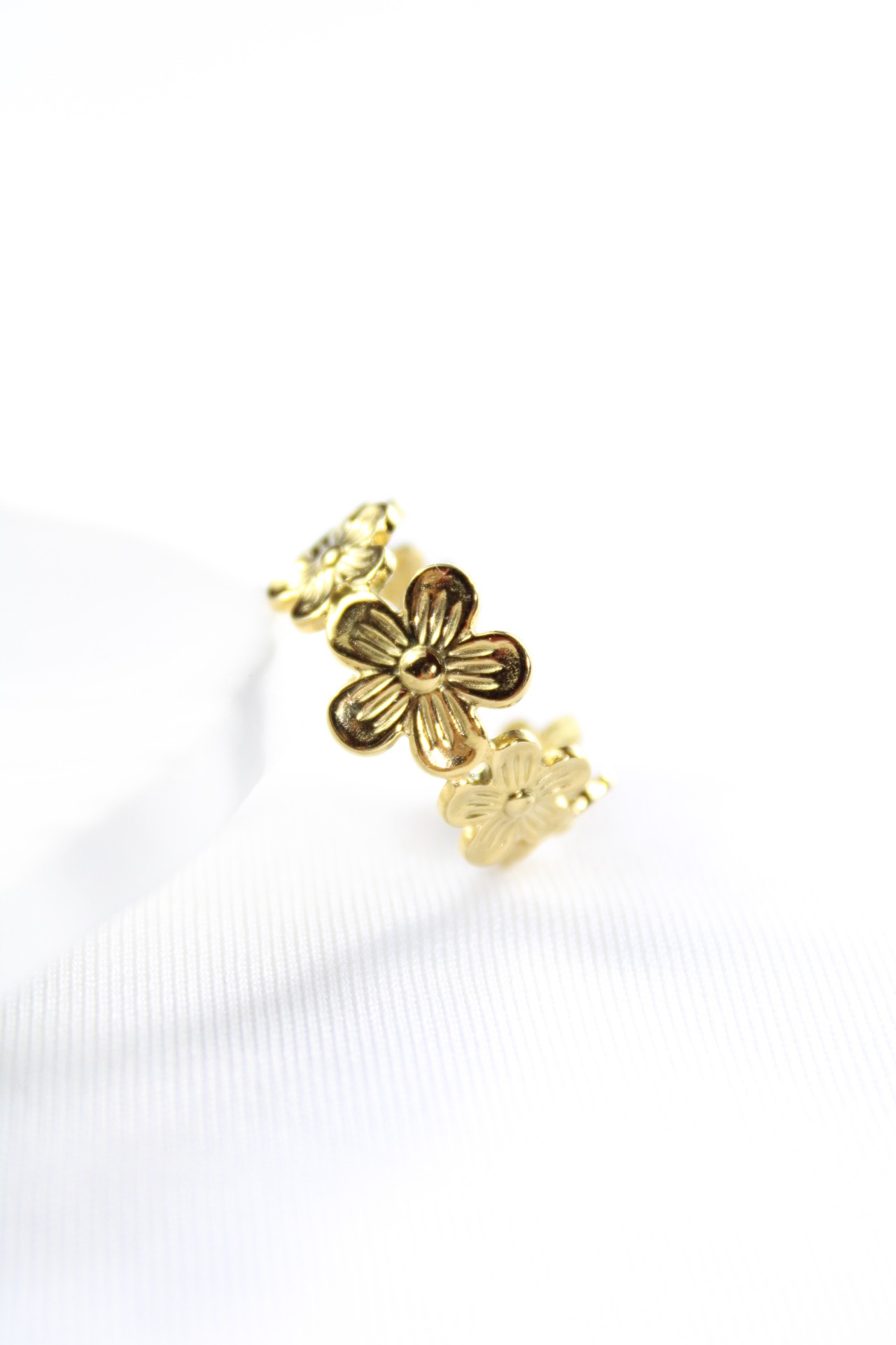 FLOWER 14K GOLD YÜZÜK