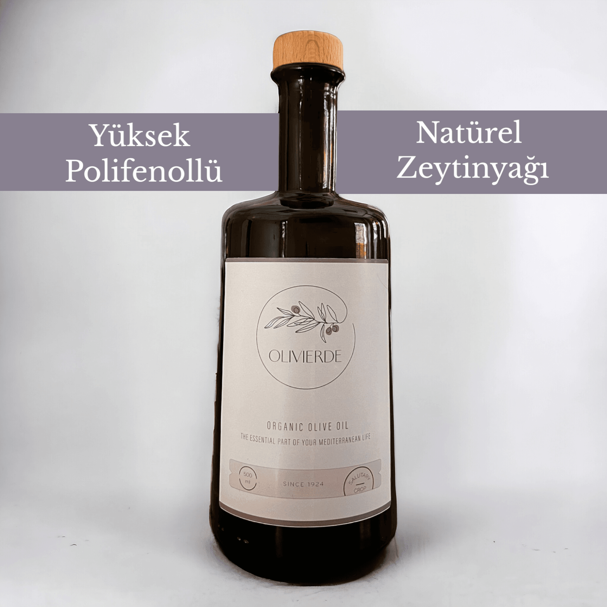 Olivierde Erken Hasat Soğuk Sıkım Geleneksel Zeytinyağı (500 ml) - Philadelphia Özel Seri