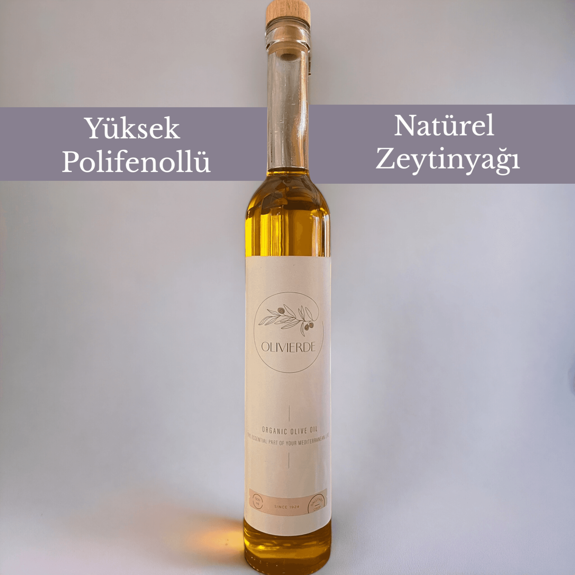 Olivierde Erken Hasat Soğuk Sıkım Geleneksel Zeytinyağı (500 ml) - Likya Özel Serisi