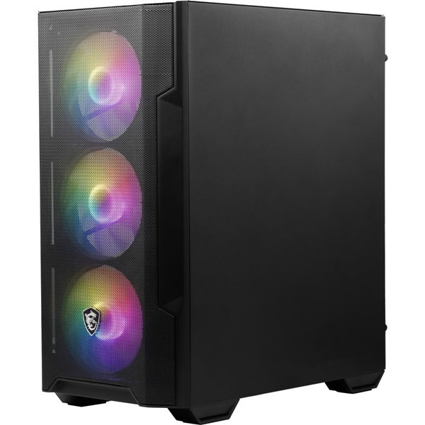 MSI Mag Forge M100R Temperli Cam 3X120MM 1X120MM Argb Fan Matx Gaming Bilgisayar Kasası