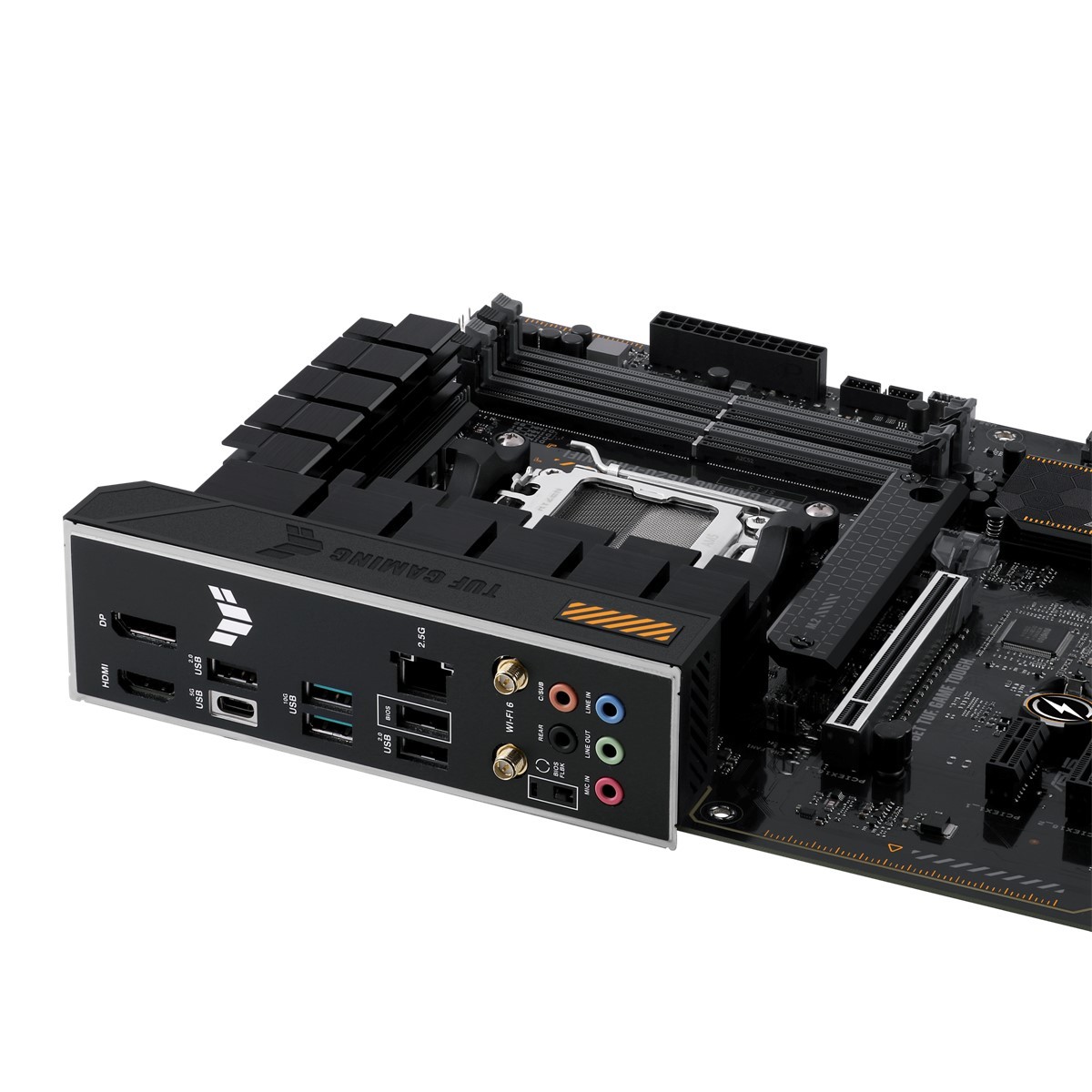 ASUS TUF GAMING A620-PRO WIFI AMD A620 AM5 DDR5 6400 DP HDMI CIFT M2 USB3.2 AX WiFi-BT AURA RGB 2.5Gbit LAN ATX 12-2 GUC ASAMASI ASUS TUF PROTECTION