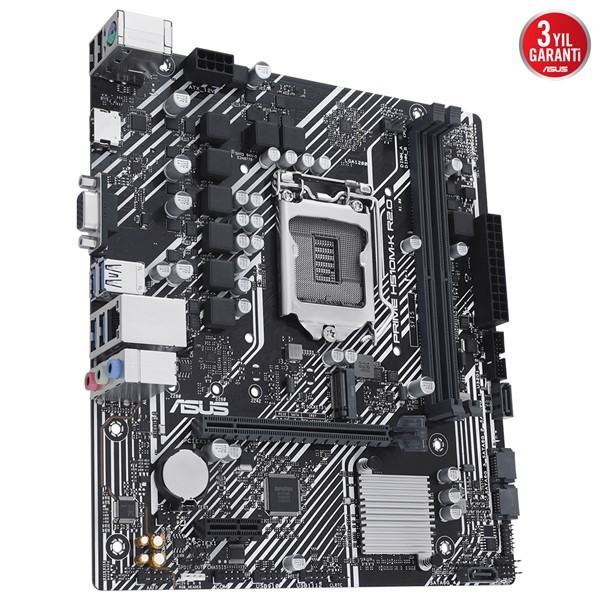 Asus Prıme H510M-K R2.0 Intel H470 Lga1200 DDR4 3200 Hdmı Vga M2 Usb3.2 Matx (Prıme H510M-K R2.0) Anakart