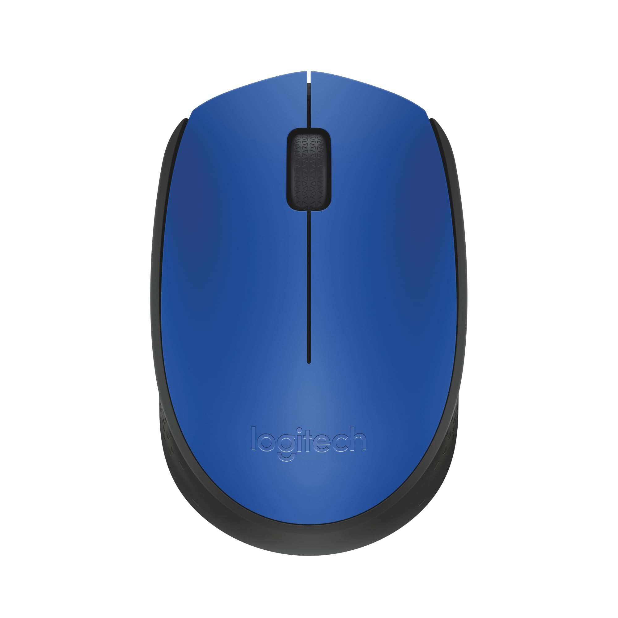 Logitech M171 Kablosuz Mouse, PC, Mac, Dizüstü Bilgisayar için, 2,4 GHz, USB Mini Alıcılı, Optik İzleme, 12 Aylık Pil Ömrü, Sağ ve Sol Elle Kullanıma Uygun, Mavi