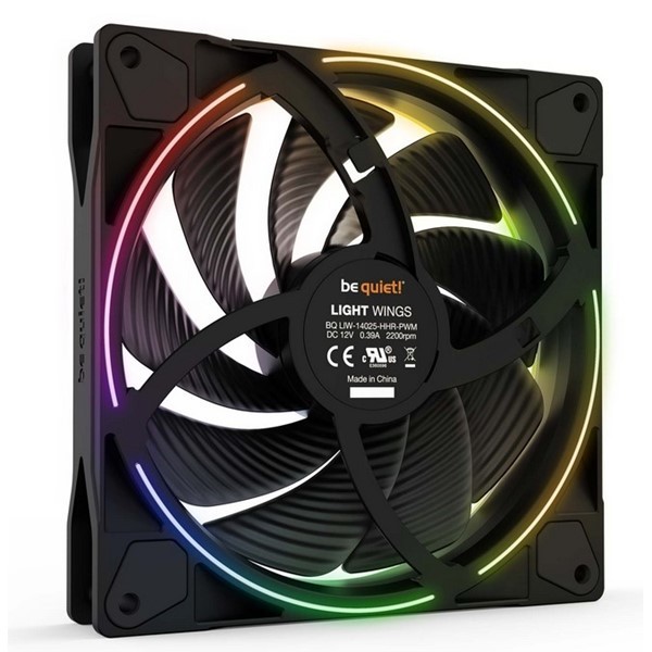 Be Quiet! Light Wings 140MM Pwm Premium Argb Kasa Fanı 4 Pin BL075