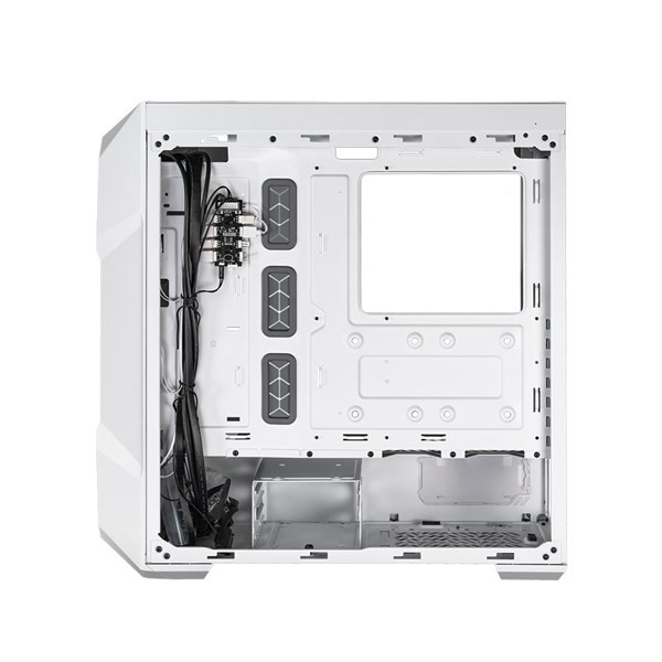 Cooler Master CM MasterBox TD500 V2 Beyaz ARGB 4x120mm Fanlı, Tempered Glass Kristal Mesh Ön panelli MidTowerKasa