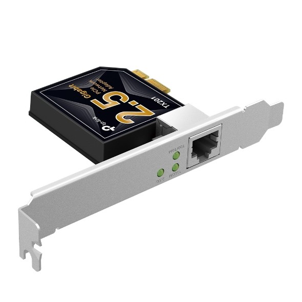 TP-LNK TX201 2 5 GIGABIT PCI EXPRESS NETWORK ADAPTOR