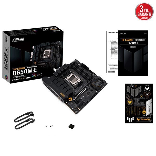 ASUS TUF B650M-E GAMING DDR5 HDMI DP PCIe 16X v4.0 AM5 mATX