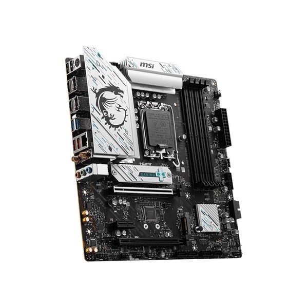 MSI MB B760M GAMING PLUS WIFI SOKET 1700 DDR5 6800(OC) PCI-E M.2 USB3.2 HDMI DP 1x 2.5G LAN WI-FI 6E ATX