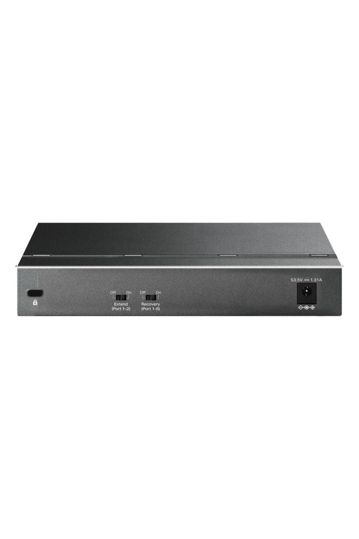 DS108GP 8 PORT GIGABIT + 8 PORT POE+ 65W YÖNETİLEMEZ RACKMOUNT SWITCH