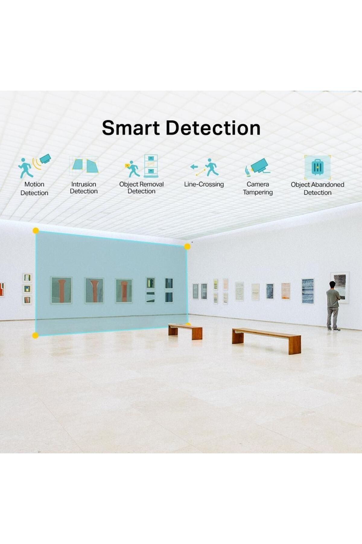 VIGI C240 4mm 4MP Full-Color Dome IP Kamera (1/3",30fps,FHD,H265+)