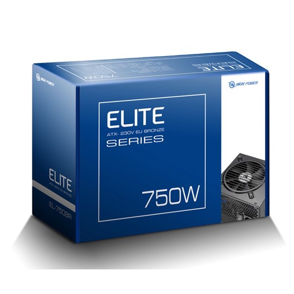 High Power Elite 750W 80+ Bronze ATX Güç Kaynağı r Güç Kaynağı