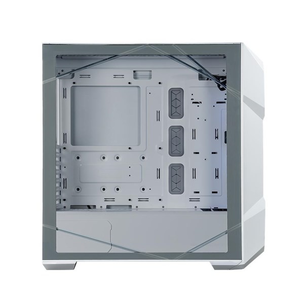 Cooler Master CM MasterBox TD500 V2 Beyaz ARGB 4x120mm Fanlı, Tempered Glass Kristal Mesh Ön panelli MidTowerKasa