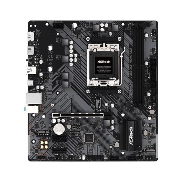 Asrock A620M-HDV/M.2 DDR5 5600+ MHz (OC) AM5 mATX Anakart