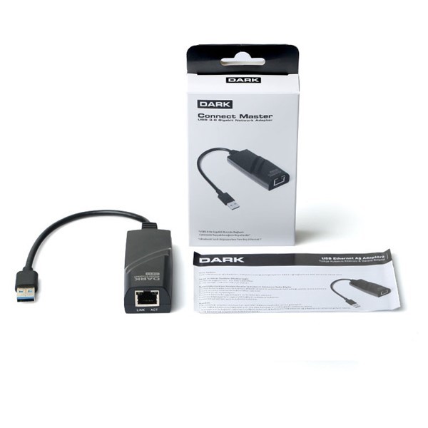 DARK DK-NT-U3GLAN2 Gigabit 1port USB 3.0 Ethernet
