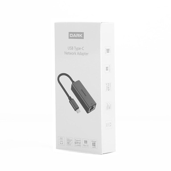 Dark Usb3.1 Type-C To 10/100 Lan Ethernet Adaptör (DK-NT-U31LAN)