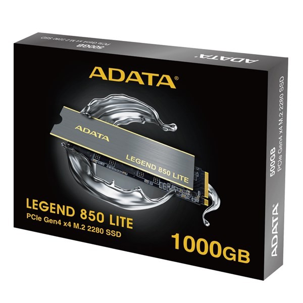 Adata Legend 850 Lite 1TB 5000-3200MB PCIe Gen4x4 M.2 NVMe SSD