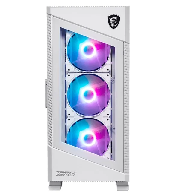MSI MPG VELOX 100R WHITE Temperli Cam 1 x A-RGB Fan 4 x 120mm Fan ATX Gaming Bilgisayar Kasası