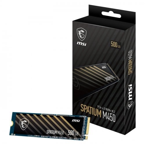 MSI SSD SPATIUM M450 PCIE 4.0 NVME M.2 500GB