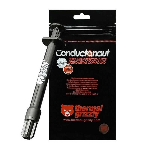 Thermal Grizzly Conductonaut Likit Metal 5gr 73W Yüksek Performanslı Termal Macun