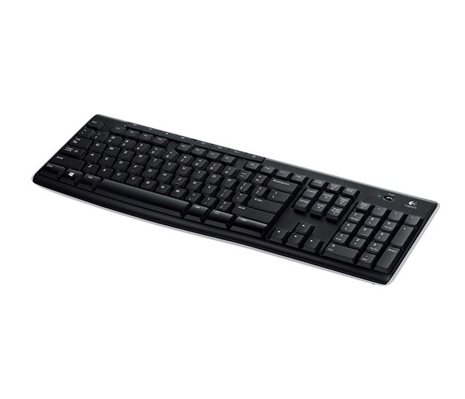 Logitech K270 Tam Boyutlu Kablosuz Türkçe Klavye - Siyah