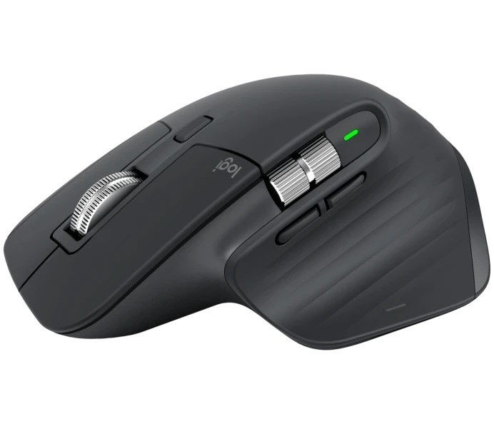 Logitech MX Master 3S Performans 8.000 DPI Optik Sensörlü Sessiz Kablosuz Mouse - Siyah